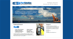 Desktop Screenshot of portsolutionintegrators.com